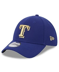 Men's New Era Royal Texas Rangers 2024 Gold Collection 39THIRTY Flex Hat