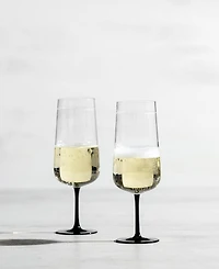 Zwiesel Glas Handmade Glamorous Champagne Flute 10.7oz - Set of 2