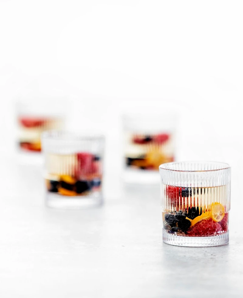 Fortessa NoHo Double Old-Fashioned 9.85-oz. Glasses, Set of 4