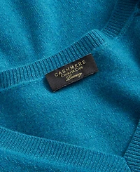 Charter Club Plus 100% Cashmere V-Neck Sweater, Macy's Exclusive
