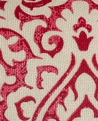 Rizzy Home Damask Polyester Filled Decorative Pillow, 22" x