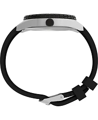 Timex Men's Expedition Field Analog Solar Black Silicone Strap 43mm Round Watch
