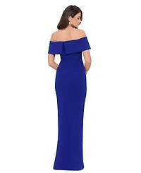 Xscape Off-The-Shoulder Gown