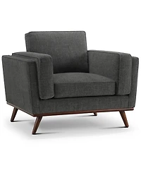 Abbyson Living Venice 42" Modern Fabric Chair