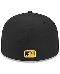 New Era Men's Black Milwaukee Brewers 2024 Armed Forces Day Low Profile 59FIFTY Fitted Hat