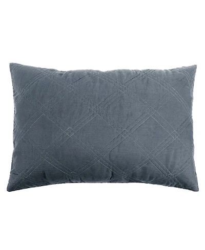 Levtex Washed Linen Quilted Sham, Standard