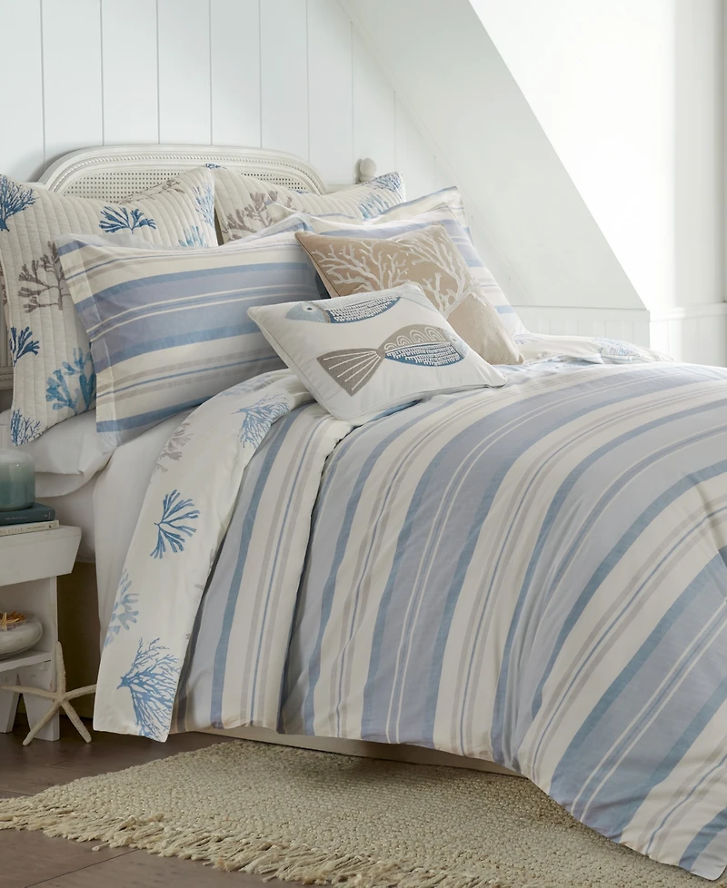 Levtex Ipanema Reversible 3-Pc. Comforter Set, Full/Queen