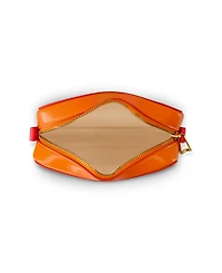 Ombre Leather Crossbody Camera Bag