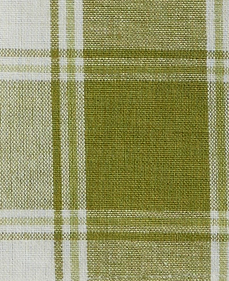 Design Imports Assorted Pattern, Kitchen Collection, Dishtowels Dishcloth, Parsley Green, 5 Piece
