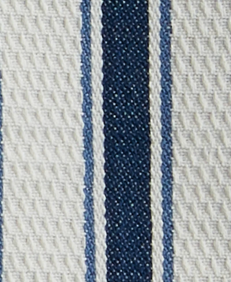 Design Imports Assorted Pattern, Kitchen Collection, Dishtowels Dishcloth, Marine Blue, 5 Piece