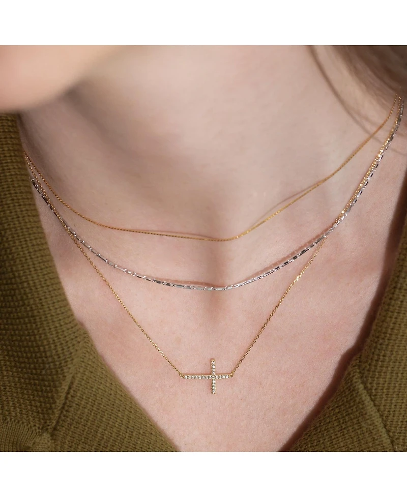 Bearfruit Jewelry Sterling Silver Sharon Basic Chain Necklace