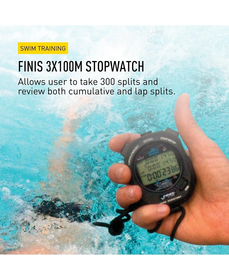 Finis 3X100 Memory Stopwatch