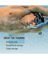 Finis Glide Center Mount Snorkel for Lap Swimming Ocean Blue