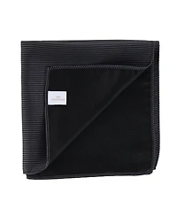 Trafalgar Men's Leyton Diagonal Lined Tone on Tone Silk 12 x 12 Pocket Square