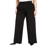 Eloquii Women's The Ultimate Stretch Wide Leg Pant