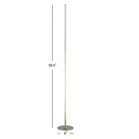 Jonathan Y Iris Led Integrated Floor Lamp