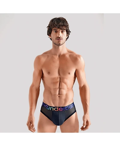 Rounderbum Men's Transparent Pride Package Brief