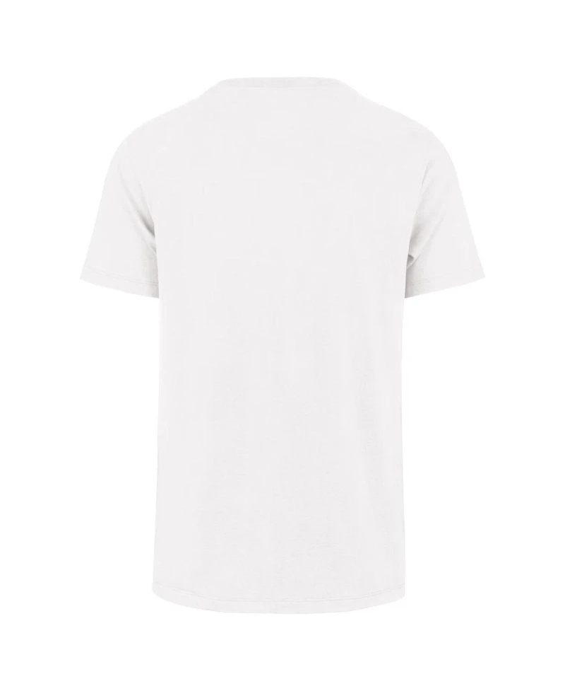 47 Men's White Miami Dolphins Flag Script Franklin T-Shirt