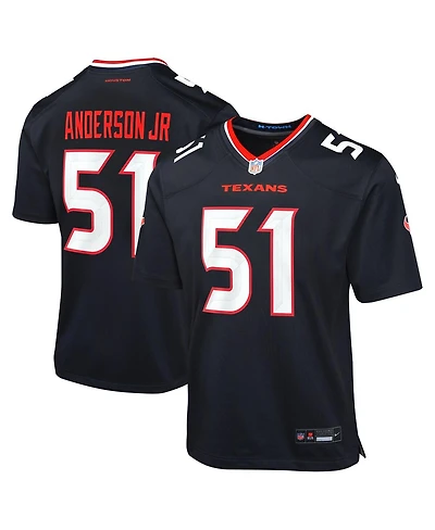 Nike Big Boys and Girls Will Anderson Jr. Houston Texans Alternate Game Jersey