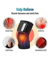 Trakk Cordless Knee Heating Brace Massager with Heat and Vibration