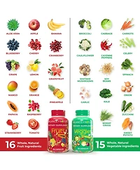 Balance of Nature Whole Food Supplement with Fruit and Vegetable Ingredients for Women, Men, and Kids