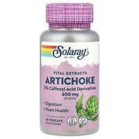 Solaray Vital Extracts Artichoke - 60 Vegcaps (300 mg per Capsule)
