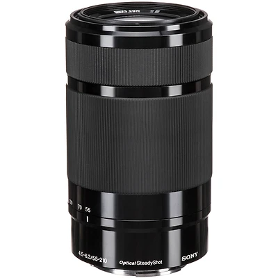 Sony E 55-210mm f/4.5-6.3 Oss Lens for Sony E, Black
