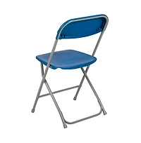 Set Of 10 Stackable Folding Plastic Chairs