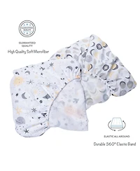 Bedtime Originals Celestial Moon/Stars 2-Pack Fitted Crib/Toddler Sheet Set