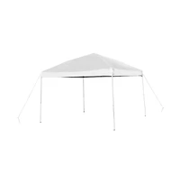 Outdoor Event/Tailgate Set With Pop Up Event Canopy With Carry Bag, Bi-Fold Table And 4 Folding Chairs