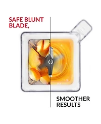 Blendtec Mini WildSide, Five Sided, Personalized Blender Jar Vented Latching Lid, Bpa-free, Clear, 46 oz