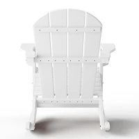 WestinTrends Outdoor Patio Porch Rocking Adirondack Chair (Set of 2)