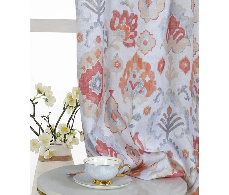 Kate Aurora Country Living Farmhouse 3 Pc Solid Cafe Kitchen Curtain Tier & Tucked Valance Set