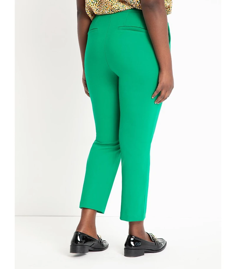 Eloquii Women's The Ultimate Stretch Slim Leg Pant