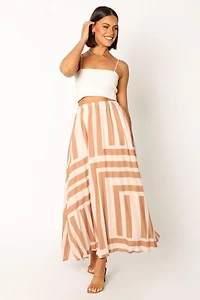 Petal and Pup Women's Elke Pleat Midi Skirt