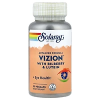 Solaray Advanced Formula Vizion with Bilberry & Lutein - 90 VegCaps