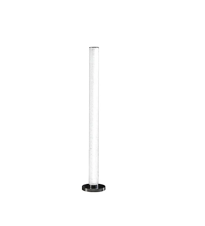 Streamdale 49" Led Illuminari White Crystal Sand Rocks Column Floor Lamp