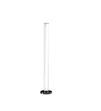 Streamdale 49" Led Illuminari White Crystal Sand Rocks Column Floor Lamp