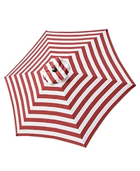 9 Ft Patio Umbrella Replacement Canopy Market Table Top Sunshade Cover Garden