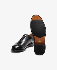 G.h.bass Men's Monogram Double Brogue Wingtip Derby Dress Shoes