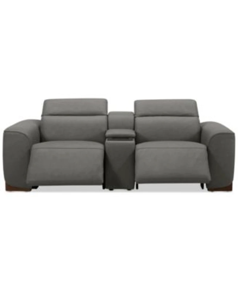 Lovro Leather Sectional Collection Created For Macys