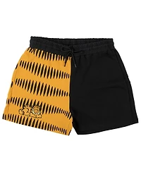 Dumbgood Men's Orange Garfield Striped Shorts