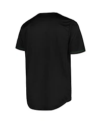 Fanatics Men's Black Milwaukee Bucks Pop Baseball Jersey