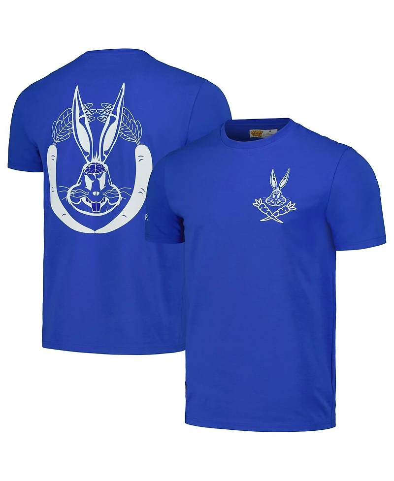 Freeze Max Men's Royal Looney Tunes Bugs Bunny Melted Skeleton T-Shirt
