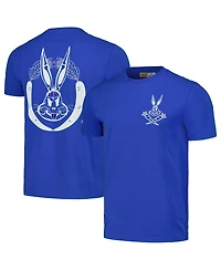 Freeze Max Men's Royal Looney Tunes Bugs Bunny Melted Skeleton T-Shirt