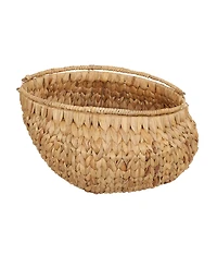 Household Essentials Round Woven Basket with Handles