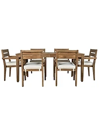Streamdale Acacia Wood Outdoor Dining Set