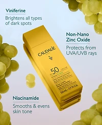 Caudalie Vinosun Protect Daily Mineral Sunscreen Spf 50, 1.7 oz.