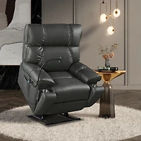 Simplie Fun Electric Power Lift Recliner Chair with Massage, Heat & Phone Holder
