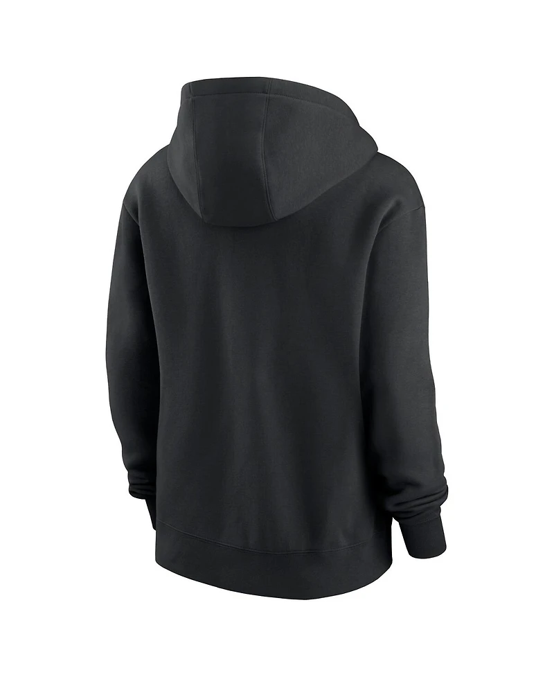 Nike Women's Black New York Jets Club Fleece Pullover Hoodie